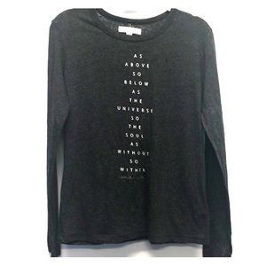 Spiritual Gangster T-shirt -gray w/ gold stitching